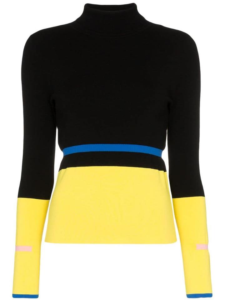 I-am-chen Colour-block Knitted Sweater - Multicolour