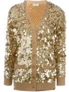 Saint Laurent Paillettes Cardigan