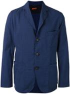 Aspesi - Seersucker Blazer - Men - Cotton - M, Blue, Cotton