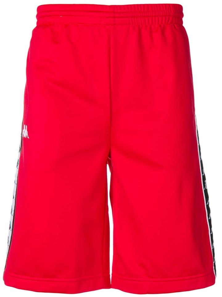 Kappa Appliqué Shorts - Red