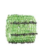 Camila Klein Murano Cristais Bracelet - Green