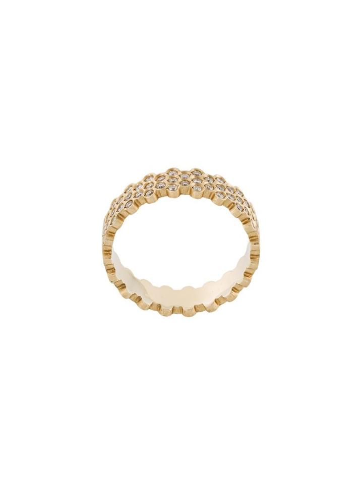 Savoir 'elle Wide Pave' Ring, Women's, Size: K 1/2, Metallic