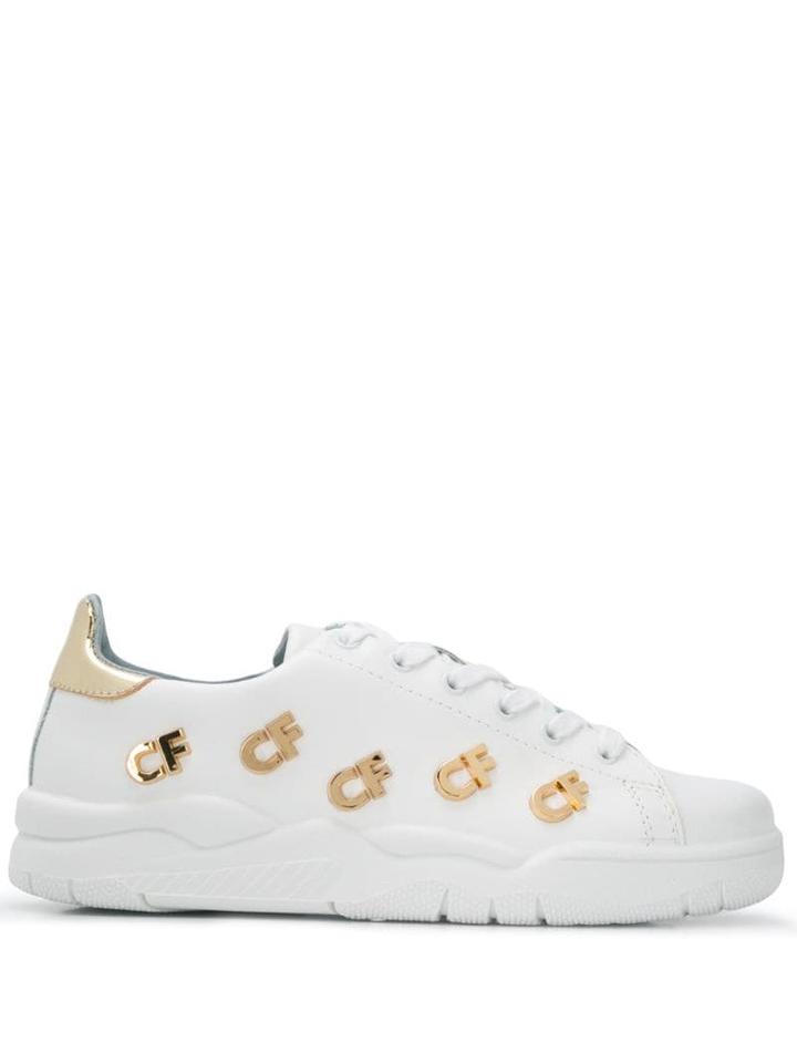 Chiara Ferragni Logo Low-top Sneakers - White