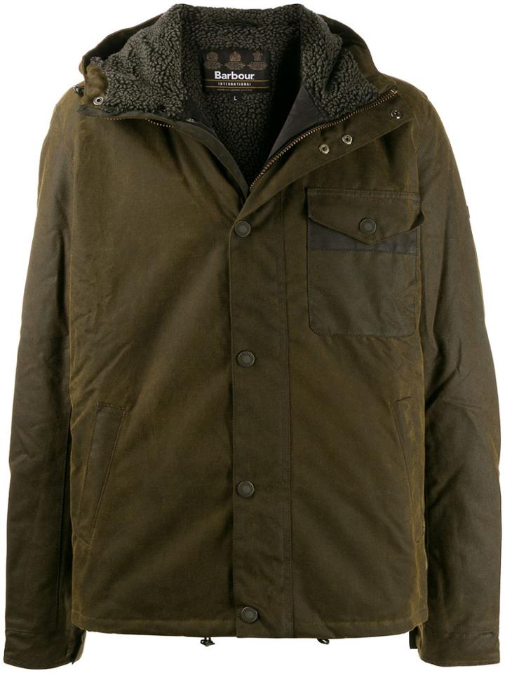 Barbour B.intl Waxed Jacket - Green