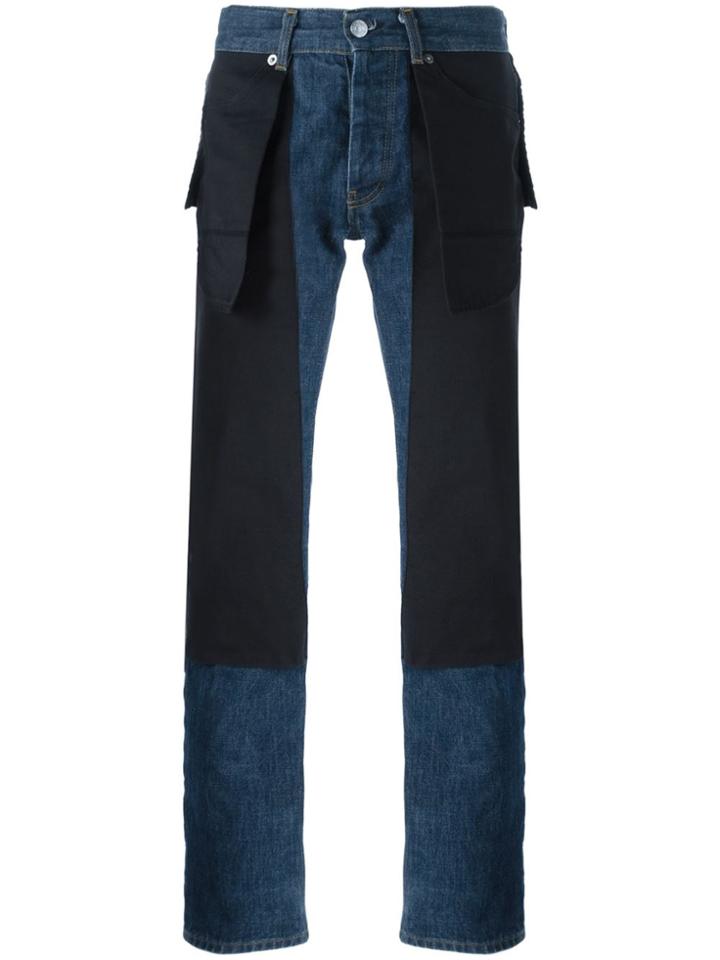 Helmut Lang Vintage Inside-out Slim Jeans - Blue