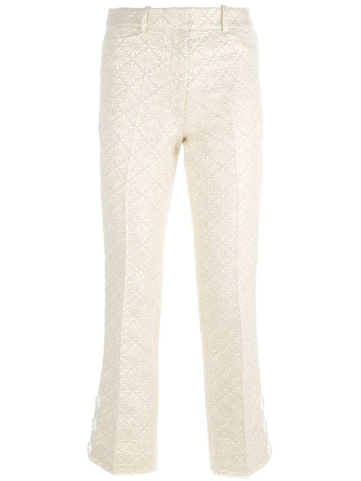 Simone Rocha Floral Jacquard Trousers