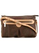 Etro Smalla Rectangular Shoulder Bag, Women's, Brown