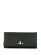 Vivienne Westwood Foldover Top Wallet - Black
