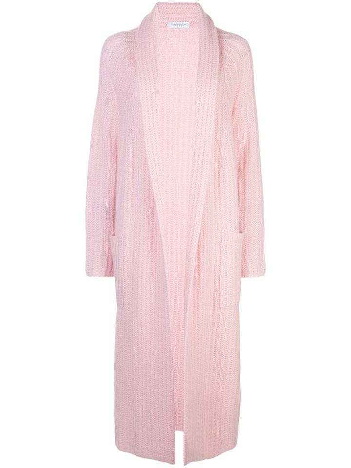 Gabriela Hearst Open Front Cardigan - Pink