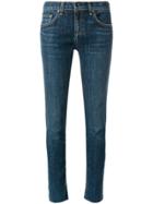 Rag & Bone /jean Stonewashed Slim-fit Jeans - Blue