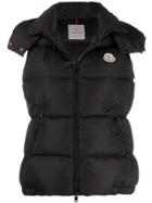 Moncler Hooded Gilet - Black