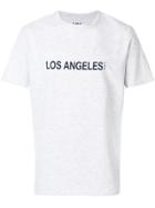 A.p.c. Los Angeles Printed T-shirt - Grey