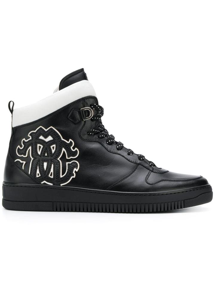 Roberto Cavalli Roberto Cavalli 5257c Black Calf Leather