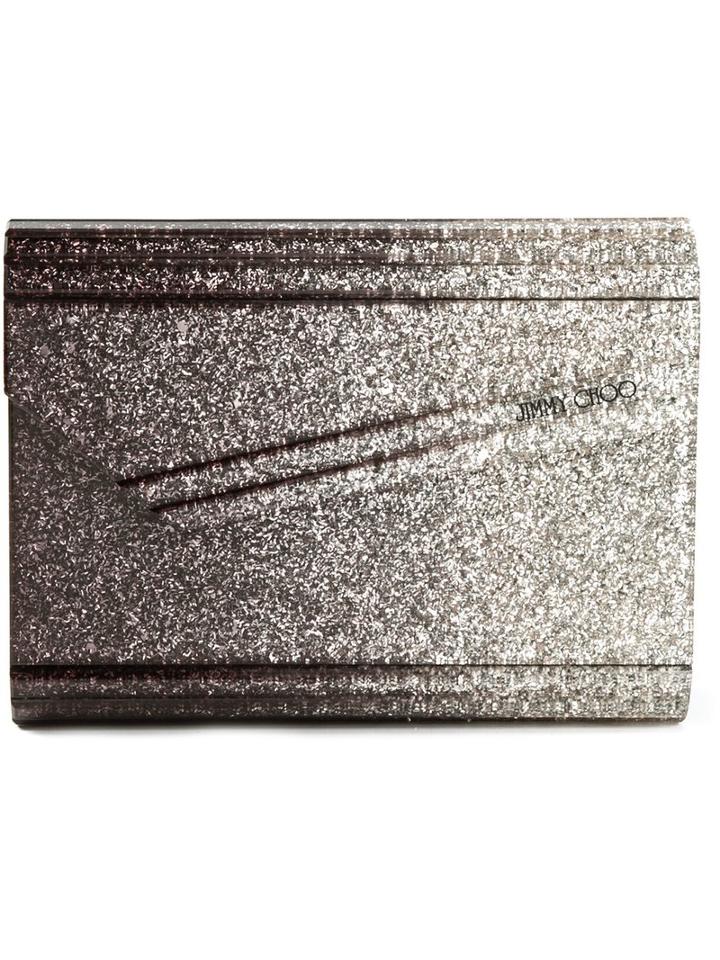 Jimmy Choo - 'candy' Clutch - Women - Calf Leather - One Size, Black, Calf Leather