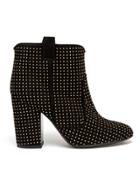 Laurence Dacade 'pete' Studded Suede Ankle Boots - Black