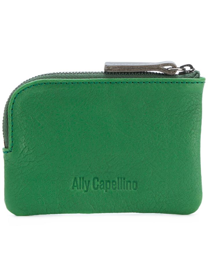 Ally Capellino Tina Zip Around Pouch - Green