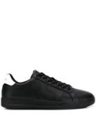 Versace Jeans Couture Dotted Logo Print Low-top Sneakers - Black