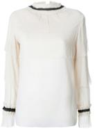 Capucci Colour Block Shirt - Black