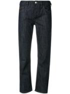 Nine In The Morning Cropped Slim Fit Jeans - Blue