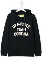 Mc2 Saint Barth Kids Teen Logo Hoodie - Blue