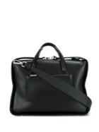 1017 Alyx 9sm Boxy Leather Tote - Black
