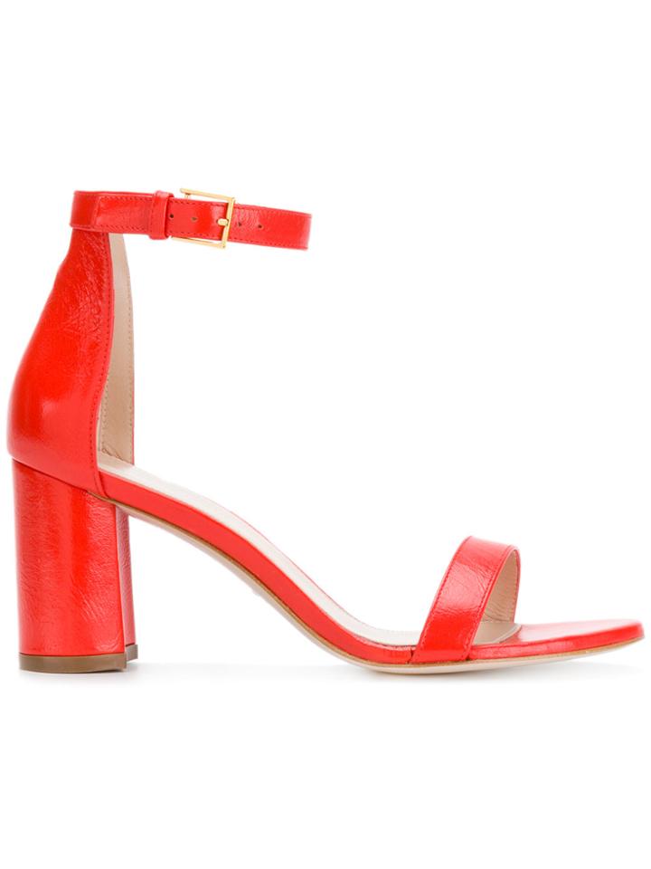 Stuart Weitzman Less Nudist Sandals - Yellow & Orange