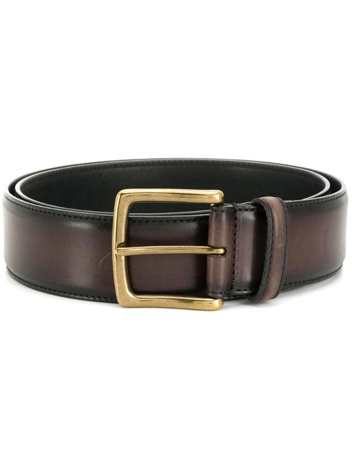 Officine Creative Canyon Strip Belt - Brown