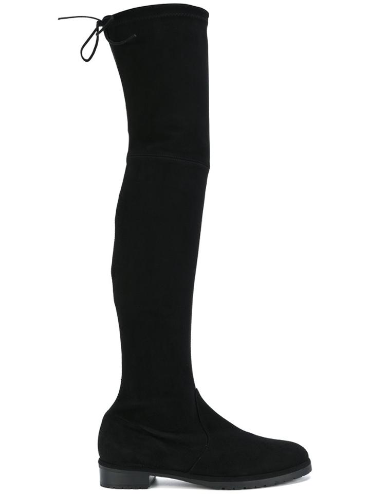 Baldinini Thigh Length Boots - Black