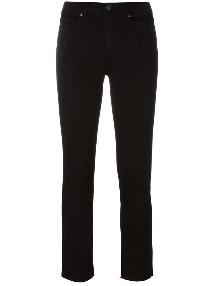 Paige Frayed Jeans - Black