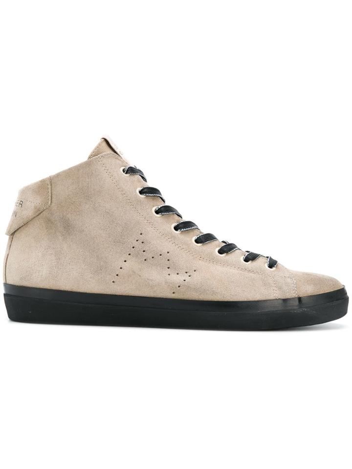 Leather Crown M13327 - Grey