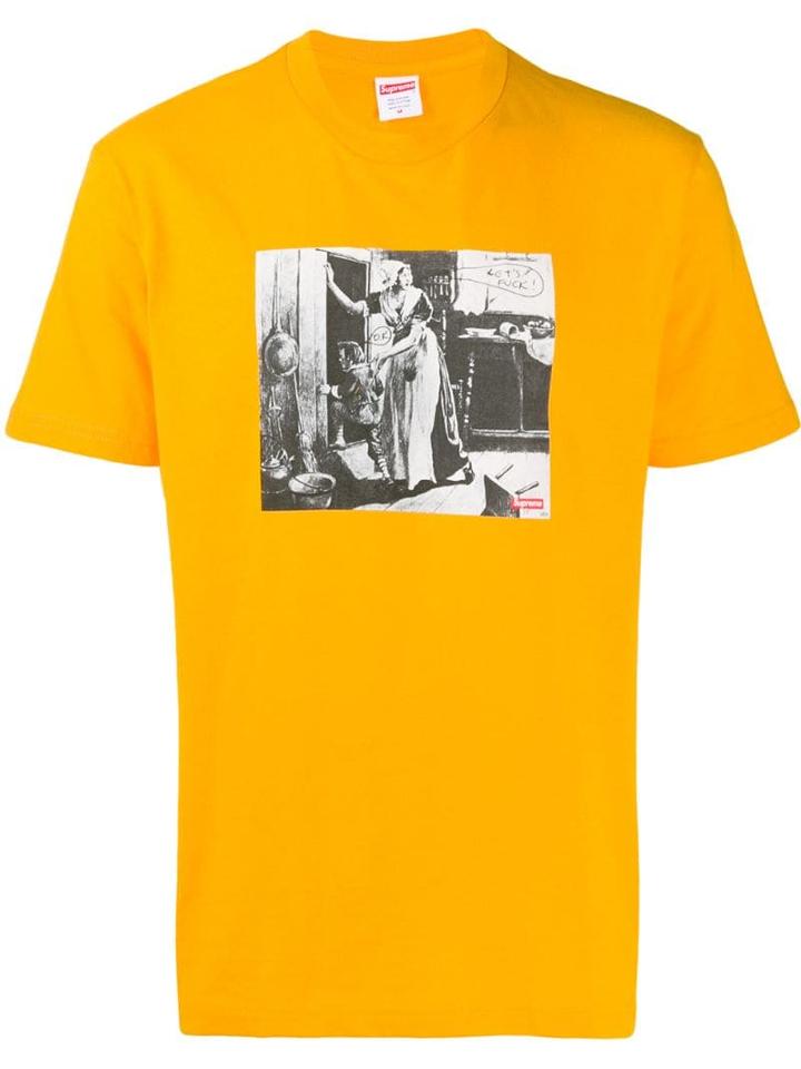 Supreme Mike Kelley Hiding T-shirt - Orange