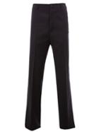 Lanvin Tailored Trousers, Men's, Size: 46, Blue, Cotton/viscose/virgin Wool