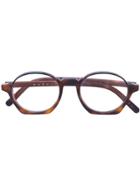 Marni Eyewear Round Retro Glasses - Brown