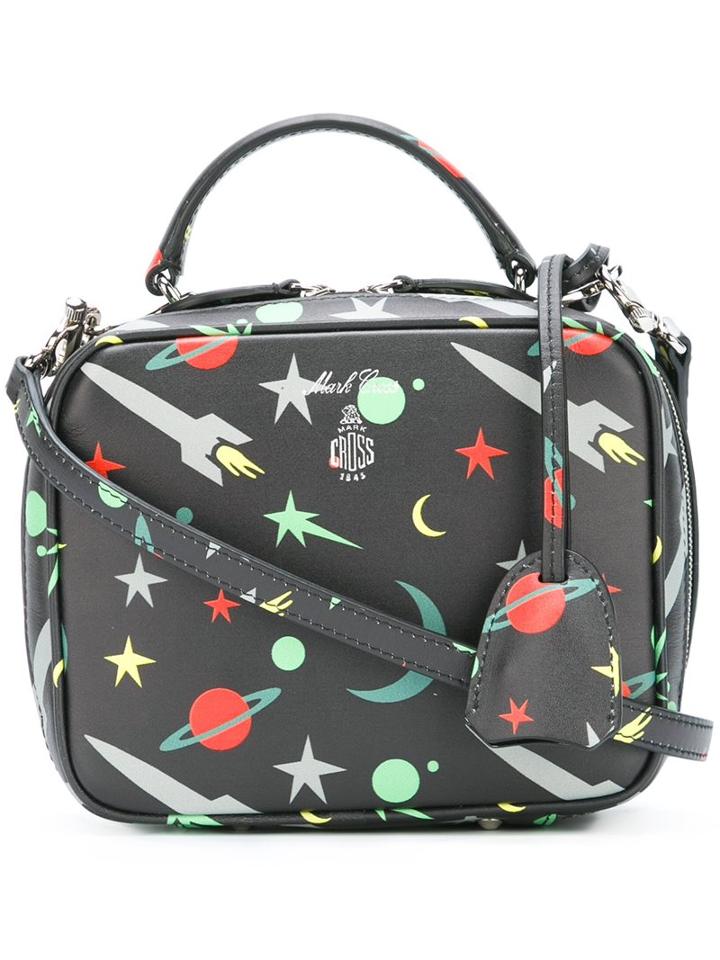 Mark Cross Baby 'laura' Crossbody Bag, Women's, Black, Leather