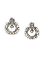 Etro Crystal Pearl Embellished Earrings - Metallic