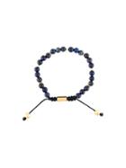 Nialaya Jewelry Beaded Bracelet, Men's, Size: Large, Blue
