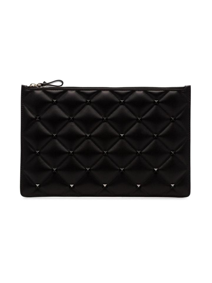 Valentino Valentino Garavani Candystud Clutch Bag - Black