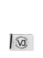 Versace Jeans Logo Makeup Bag - Grey