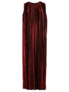 Uma Wang Velvet Maxi Dress