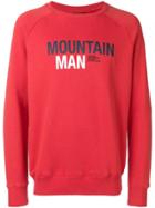 Ron Dorff Mountain Man Slogan Sweatshirt - Red