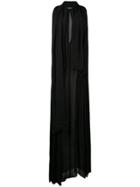 Ann Demeulemeester Layer Effect Dress - Black