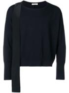 Dorothee Schumacher Strap Knit Sweater - Blue
