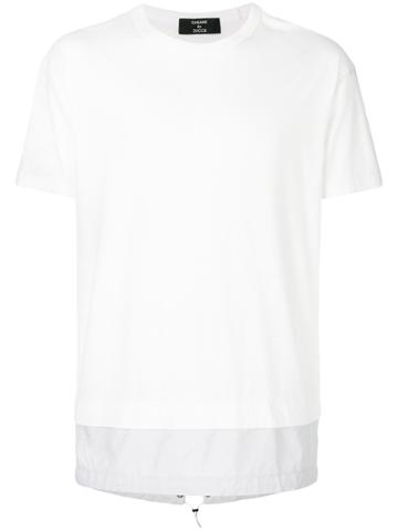 Cabane De Zucca Layered Hem T-shirt - White