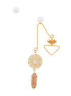 Wouters & Hendrix Technofossils Statement Mismatched Earrings -