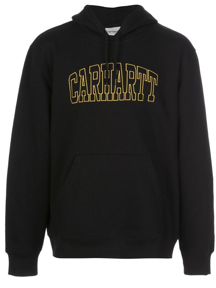 Carhartt Wip Embroidered Logo Hoodie - Yellow