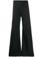 Forte Forte Knitted Flared Trousers - Black