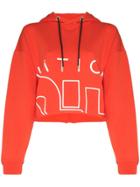 P.e Nation Restart Logo Hoodie - Red