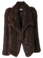 Meteo By Yves Salomon Short Coat - Brown