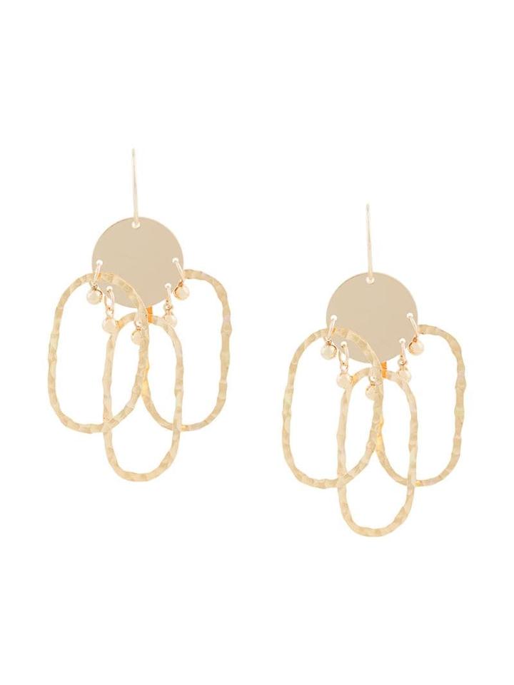 Petite Grand Lagos Rounded Earrings - Gold