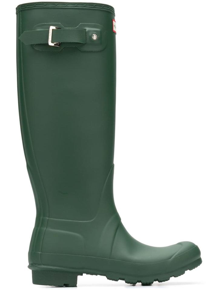 Hunter Knee Length Wellies - Green
